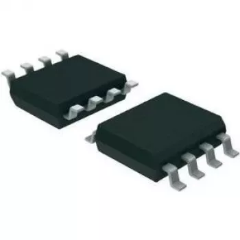Operaatiovahvistin Texas Instruments OPA134UA — yksikanavainen, THD 0,00008 %, 8 MHz kaistanleveys, 5 × 3,98 × 1,5 mm