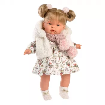Nukke Llorens Joelle 38 cm pehmeä runko — Llorens Joelle 38 cm pehmeärunkoinen nukke