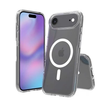 Screenor Bumper Iphone 17 Air Magsafe läpinäkyvä