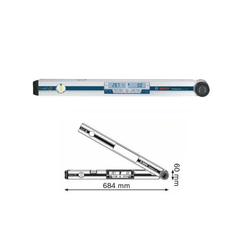 Bosch GAM 270 MFL Professional digitaalinen kulmamitta 0 - 270°
