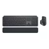 Logitech MX Keys combo for Business Gen 2 näppäimistö ja hiiri, sisältää, toimisto, RF langaton + Bluetooth, AZERTY ranska, grafiitti