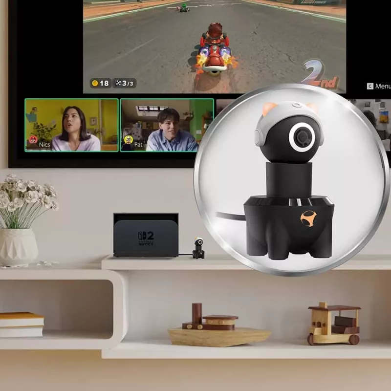 Subsonic Playcam 1080 2in1 HD-minikamera Nintendo Switch 2:lle punainen