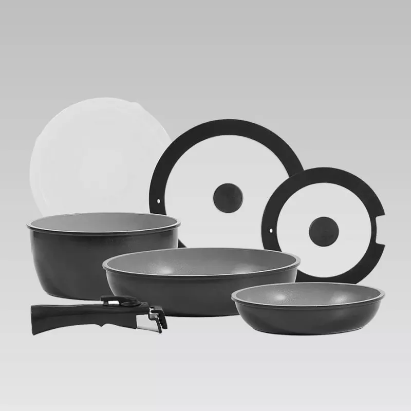 Keittosarja Maestro MR-4800-7, 7-osainen kattila- ja pannusarja