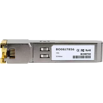 SFP+ kuparilähetin-vastaanotin CBO E10GSFPT-BO 10GBASE‑T 10 Gbit/s, jopa 30 m