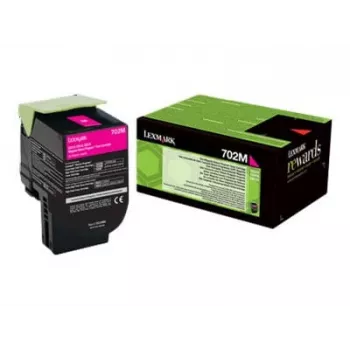Lexmark 702M - magenta - alkuperäinen - värikasetti LCCP, LRP - Lexmark CS310dn, CS310n, CS410dn, CS410dtn, CS410n, CS510de, CS510dte (70C20M0)