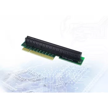 Inter Tech -riser-kortti Inter-Tech SLPS153 PCIe 8x -> x16 90 astetta vasen (88885367)