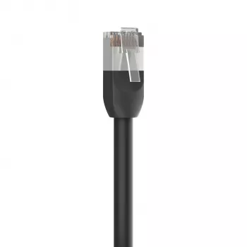Ubiquiti verkkokaapeli UACC-Cable-Patch-Outdoor-1m-BK, ulkokäyttöön, Cat.5e STP, 1 m, musta