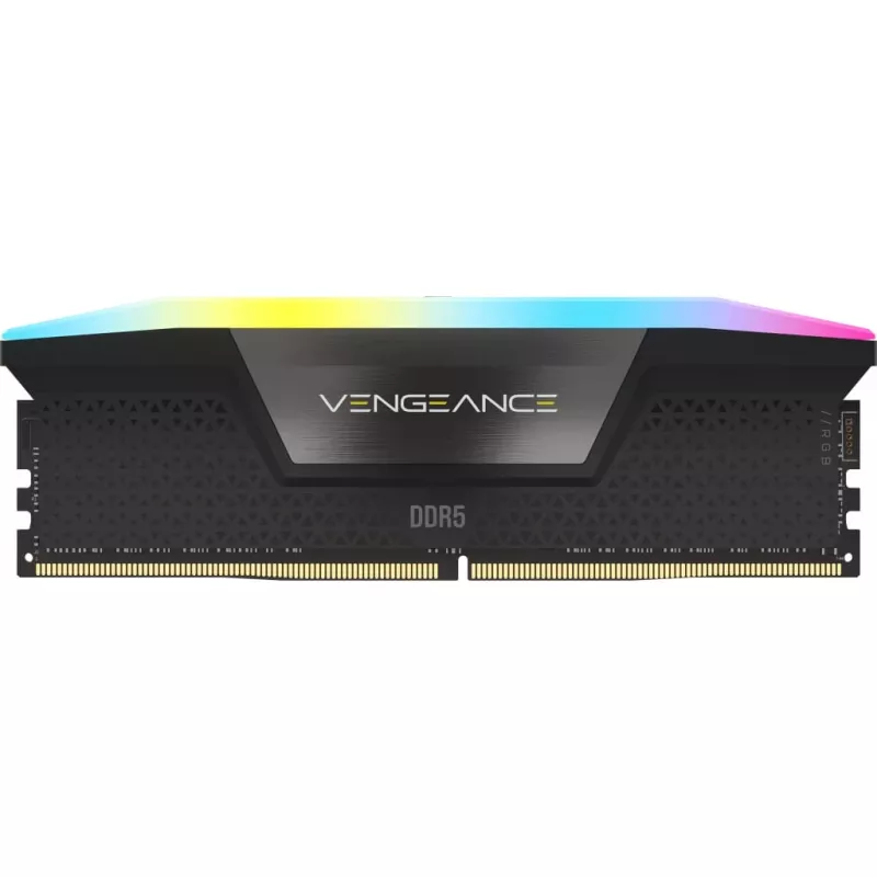Corsair Vengeance RGB 96 Gt (2x48 Gt) DDR5-6800 CL40 -muistisarja, musta