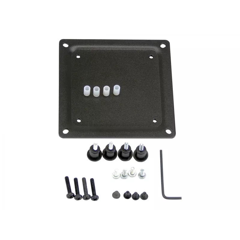 Conversion Plate Kit Ergotron 75 mm–100 mm musta teräs