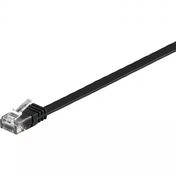 Goobay 95386 Ethernet-verkkokaapeli musta