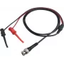 VOLTCRAFT BNC-mittajohto 1,14 m musta, punainen MSC-101 (MSC-101)