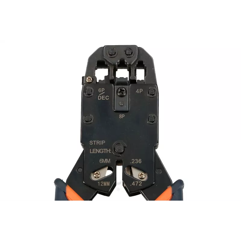 Extralink RJ45-puristuspihdit 4P+6P+8P räikällä modulaariliittimille, 1 kpl