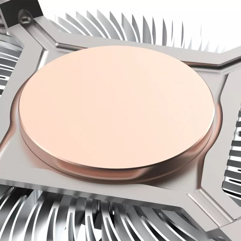Akasa Intel LGA1700 -prosessorijäähdytin hybridi 9 cm alumiini, musta 1 kpl