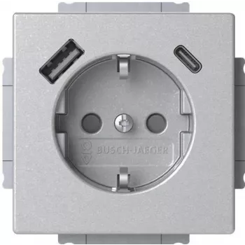Busch-Jaeger SCHUKO-pistorasia SB-A+C 20 EUCB2USBAC-83 (2CKA002011A6304)