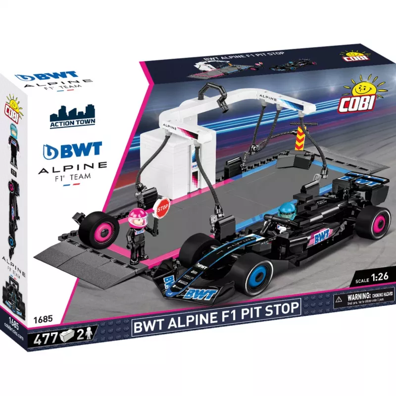 BWT Alpine F1 varikkopysähdys, rakennuslelusarja