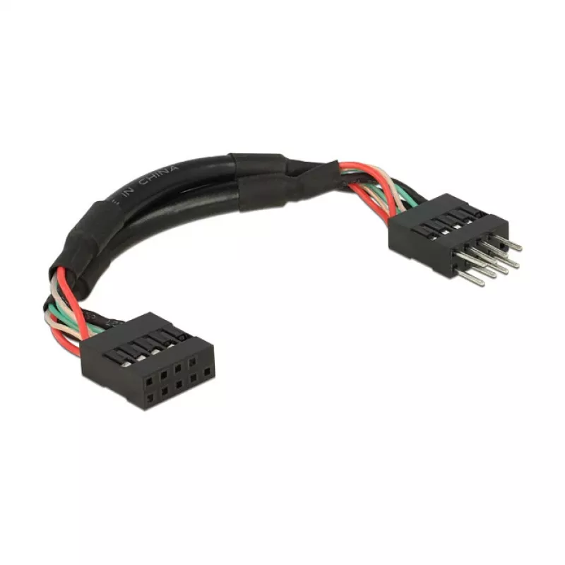 Kaapeli DeLOCK 0,1m 2xUSB2.0 10p