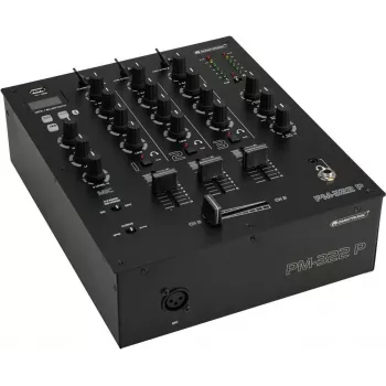 DJ-mikseri Omnitronic PM-322P 3-kanavainen Bluetoothilla ja USB-soittimella