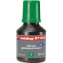 Täyttömuste Edding BT 30 -tussiin, vihreä, 30 ml, 1 kpl, täyttömuste leveäkärkisiin tusseihin