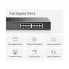 Mercusys MS116GS verkkokytkin Gigabit Ethernet (10/100/1000) musta