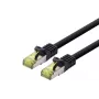 LOGON TCR6ASS030BL SSTP Cat6a patch-kaapeli, 3 m, AWG26, LSOH, musta