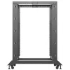 Lanberg Open Rack 22U musta (22HE, 19 tuuman rack), palvelinrack, musta