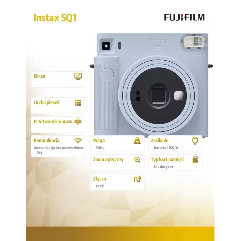 Fujifilm Instax SQUARE SQ1 16672142 pikakamera, Glacier Blue