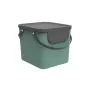 Jäteastia rotho Albula 40 l suorakaiteen muotoinen muovi, vihreä, 40 l, 400×358×340 mm