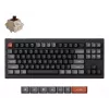 Mekaaninen näppäimistö Keychron V3 Ultra 8K – kaapeli & Bluetooth, QWERTY, RGB, musta