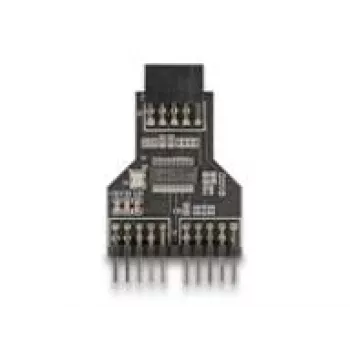 DeLOCK 60045 kaapelisovitin 9-pin USB 2.0 2 x 9-pin-header musta