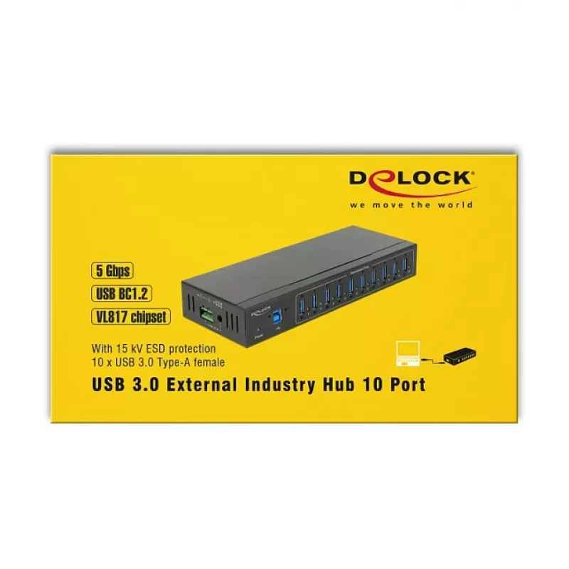 USB-keskitin DeLOCK 63919