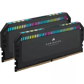 32 GB Corsair DIMM 6200 (2x 16 GB) Dual-Kit (musta. CMT32GX5M2X6200C36. Dominator Platinum RGB. INTEL XMP)