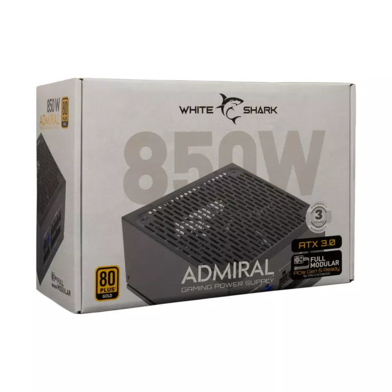 Virtalähde White Shark GPSU-850W Admiral 850W