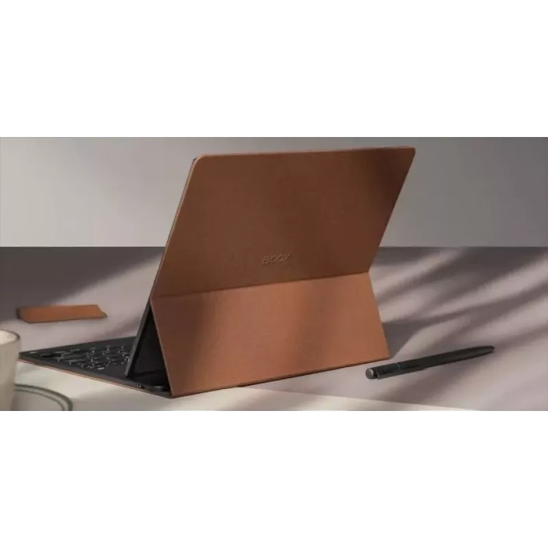 Onyx Boox Note Air 5 C magneettinen suojakotelo näppäimistöllä, ruskea, OCV0520R