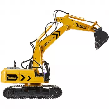 Revell Digger 2.0 - kaivinkone - sähkömoottori - 1:16 - Ready-to-Run (RTR) - musta - keltainen - Digger 2.0 (24924)