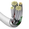 Baseus CALYS-A02 matkapuhelinkaapeli valkoinen 1 m USB A Lightning