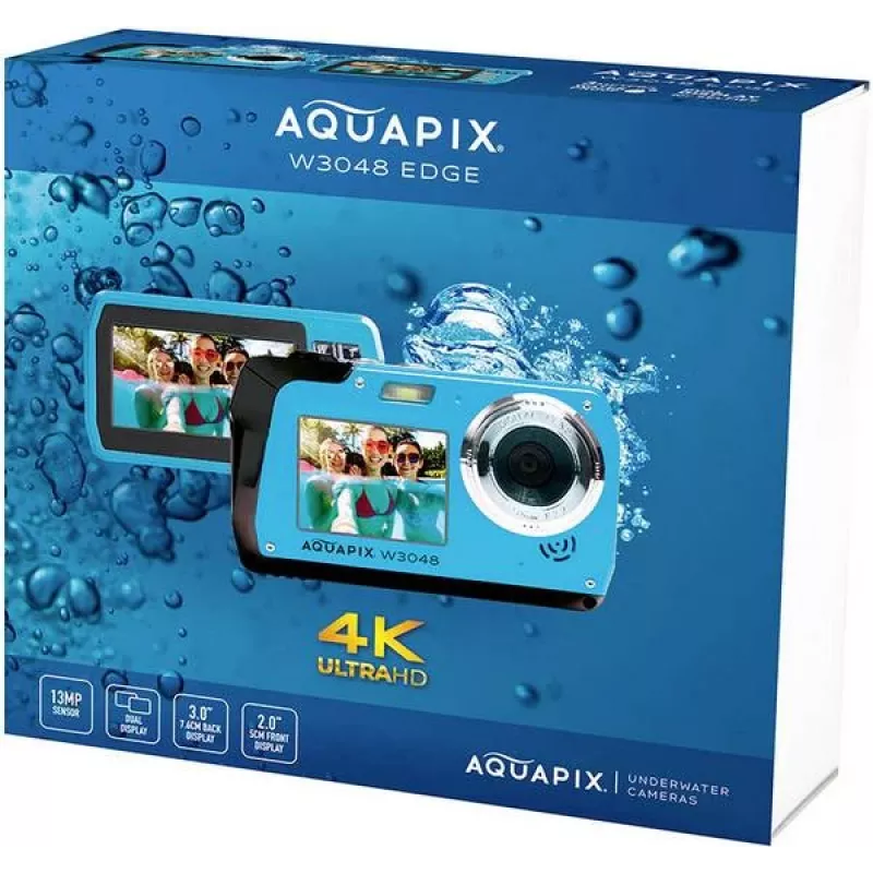 Easypix W3048 EDGE kompaktikamera 13 MP CMOS 3840 x 2160 pikseliä (10075)