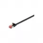 Wentronic Goobay CAT 6 lattakaapeli, U/FTP, musta, 15 m - kuparimateriaali (94238)