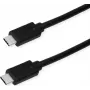 USB-kaapeli ROLINE vihreä 11.44.9072 USB 3.2 Gen 2x2 1,5 m musta