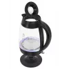 Lafe Essential XL CEG016 lasinen sähkökäyttöinen vedenkeitin, 2 l, 2200 W, musta