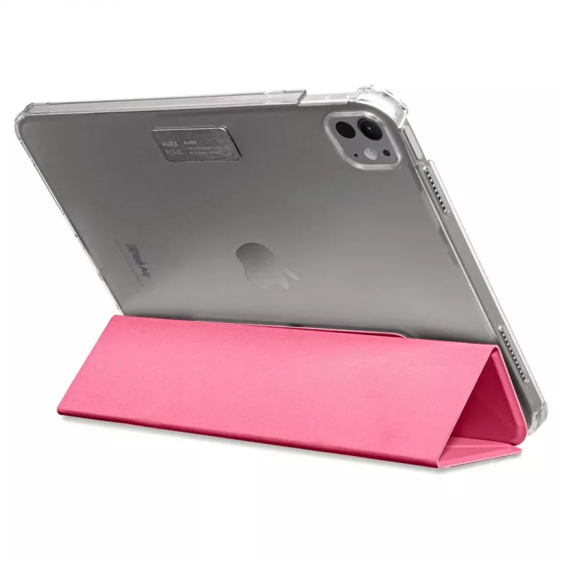 LAUT HUEX FOLIO monikäyttöinen jalustakotelo kynäpaikalla iPad Pro 11 (M4) -tabletille, pinkki