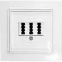Eltako TAE-peitelevy kolminkertainen E-Design TAE55E/3-fach (30055836)
