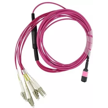 MPO-4xLC monimuoto OM4 patch-kaapeli BlueOptics G269TA7 15 metriä