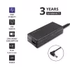 Qoltec 51775 verkkovirta-adapteri LG-näytöille, 40 W, 19 V 2,1 A, 6,5x4,4 mm:n liitin