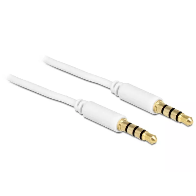 Audiokaapeli 3,5 mm DeLOCK 83441 2 m valkoinen