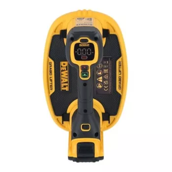 Imukuppinostin DeWalt GRABO DCE590N 18V, langaton, kannettava, 1 imukuppi, maks. kuorma 120 kg