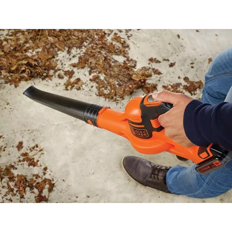 Black & Decker GWC1820PC akkulehtipuhallin 209 km/h musta, oranssi 18 V litium
