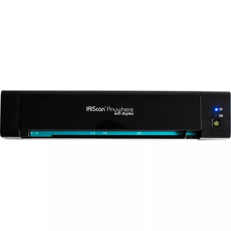 I.R.I.S. IRIScan Anywhere 6 WiFi Duplex -käsiskanneri 1200 x 1200 DPI A4 musta