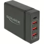 DeLOCK USB-seinälaturi 63974 universaali musta AC sisäkäyttöön