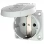 MENNEKES Elektrotechnik GmbH & Co. KG Schuko-kojerasia 16A 2p+E 230V harmaa 11010 (11010)