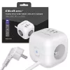Power Cube QOLTEC 52547 jakotukki 3×AC-pistorasia, 2×USB-A, 1×USB-C PD 20W